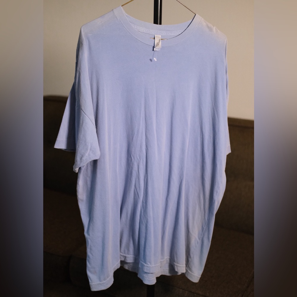 Thermos Sky Blue THERMO-CHROMATIC - changes colour when heated Short Sleeve Tee